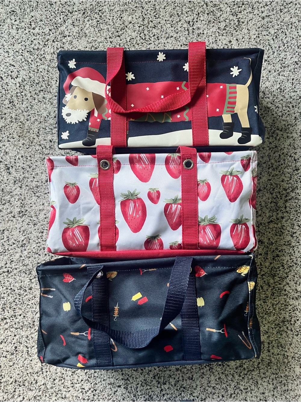 EUC - Bundle of 3 Thirty-One Tiny Utility Totes